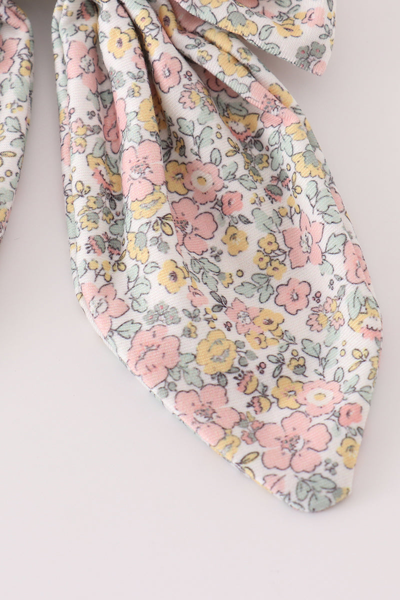 Harper Floral Print Hair Bow