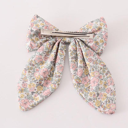 Harper Floral Print Hair Bow