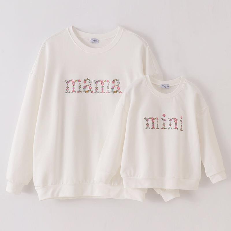 Mama + Mini Embroidered Sweatshirt