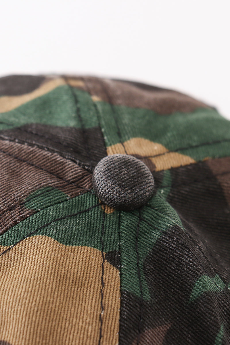 Camo Flag Vintage Baseball Cap - Adult + Mini