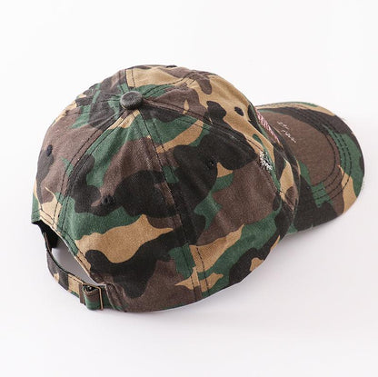 Camo Flag Vintage Baseball Cap - Adult + Mini