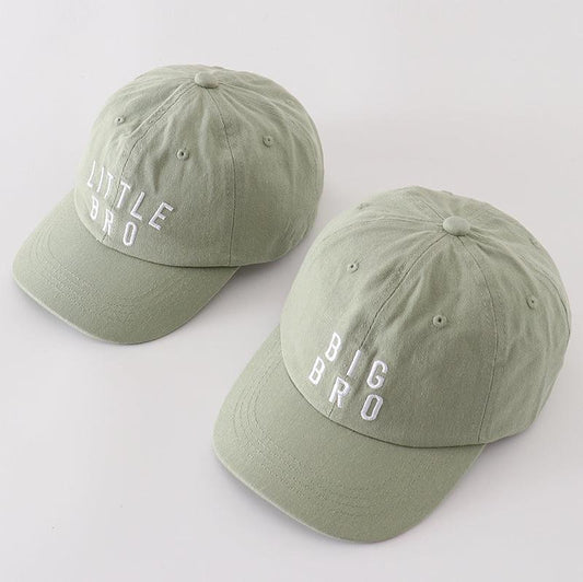 Bro Embroidered Sage Baseball Cap