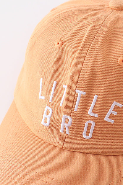 Bro Embroidered Tan Baseball Cap