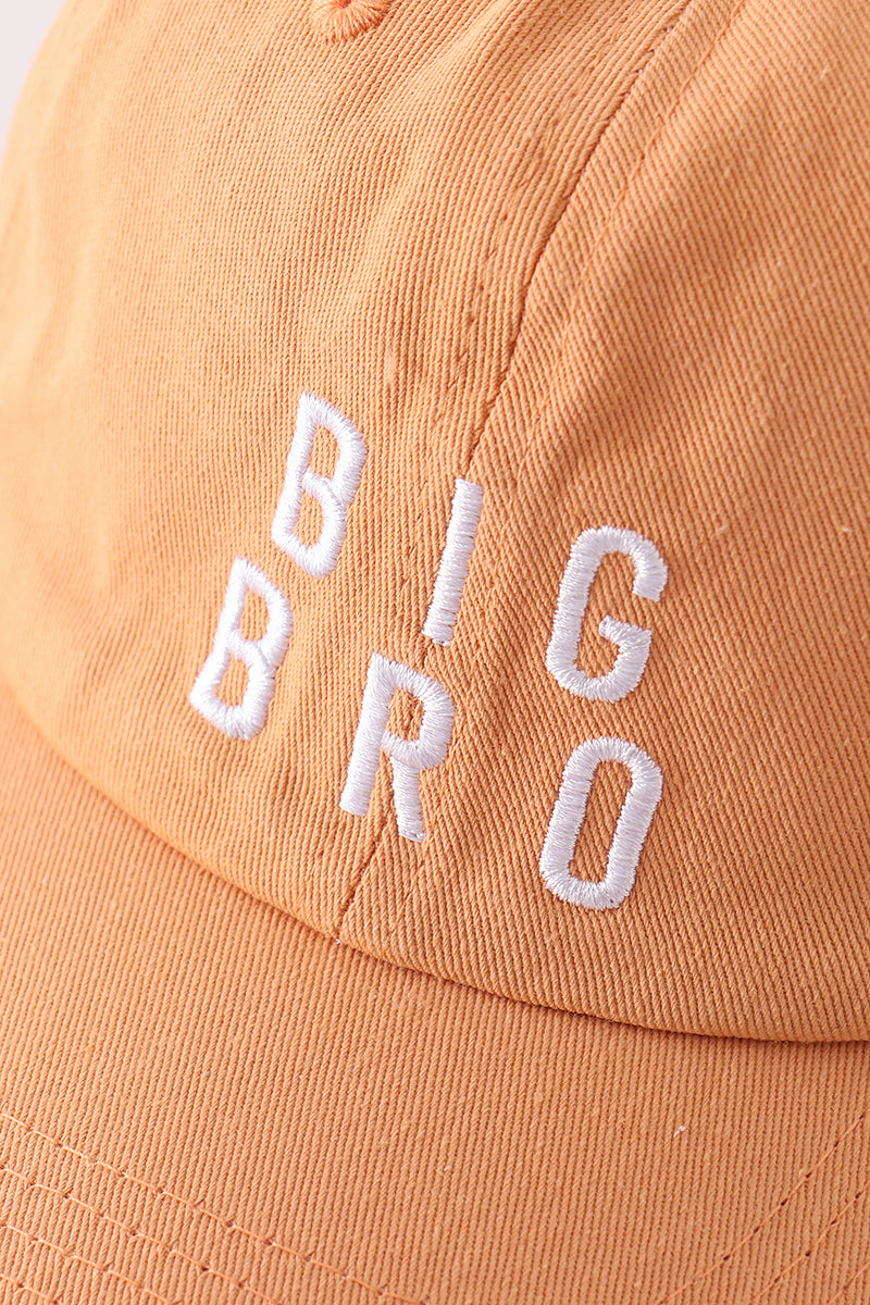 Bro Embroidered Tan Baseball Cap