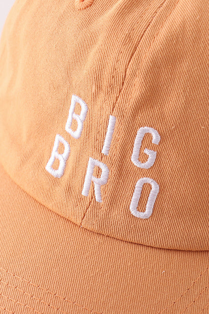 Bro Embroidered Tan Baseball Cap