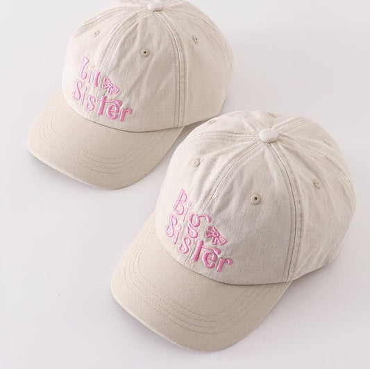 Sis Embroidered Khaki Baseball Cap