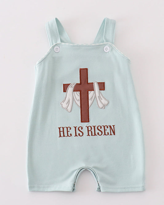 He is Risen Embroidered Boy JonJon