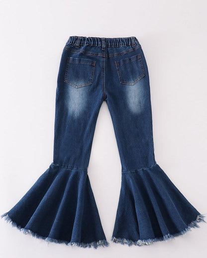 Pearl Denim Flare Jeans