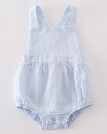 Muslin Sky Blue Boy Bubble