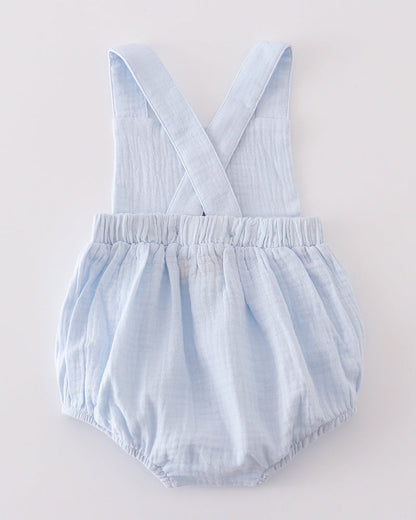 Muslin Sky Blue Boy Bubble