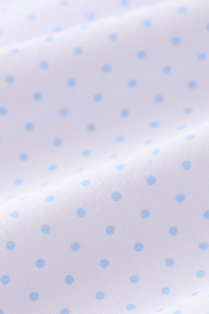 Sweet Blue Polka Dot Dream Dress