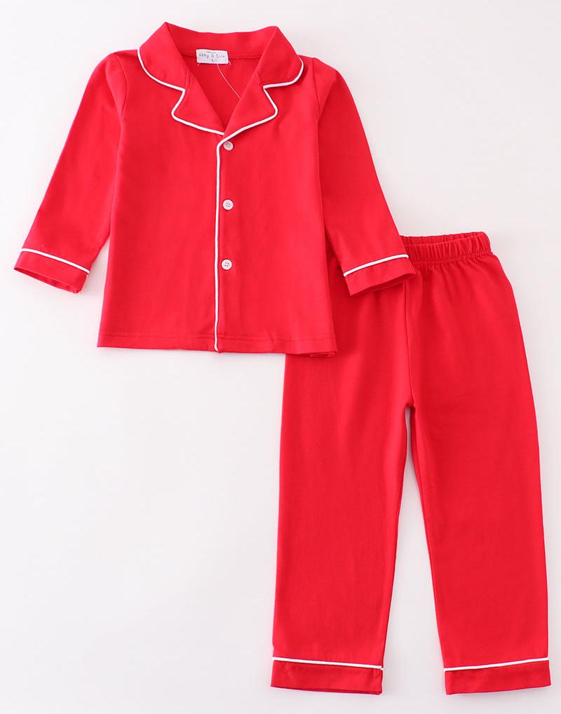 Red Boy Pajama Set