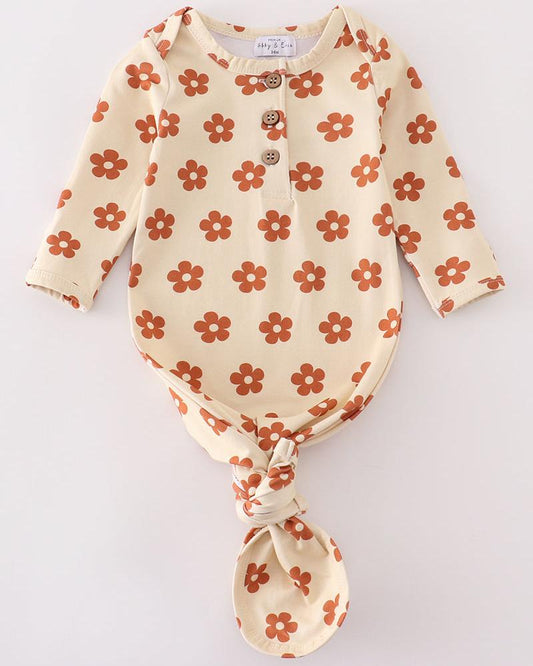 Daize Craze Print Baby Gown