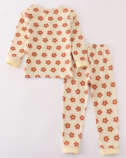 Daize Craze Print Girl Pajamas Set