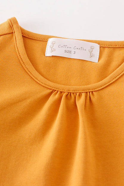 Monica Yellow Girl Top