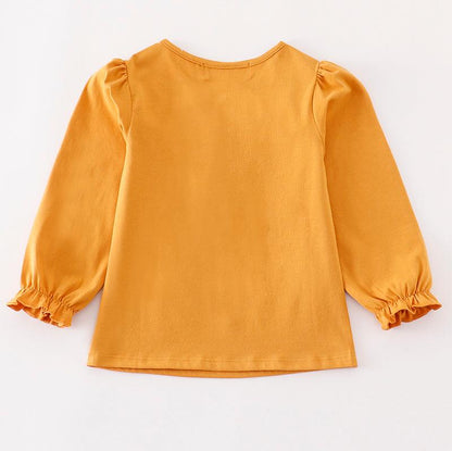 Monica Yellow Girl Top