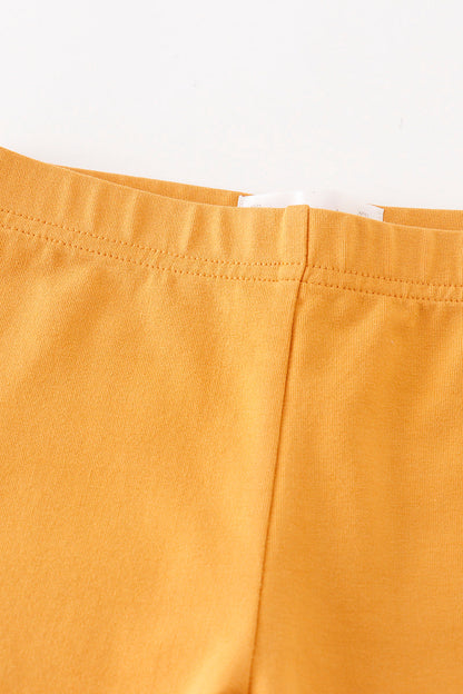 Ruffle Yellow Pants