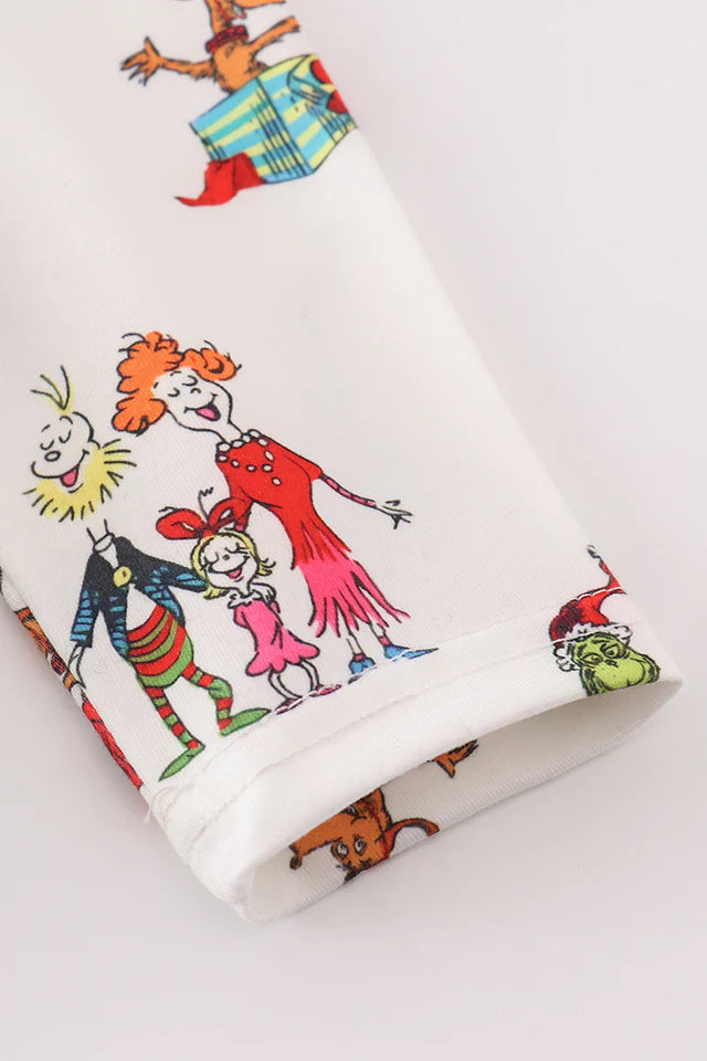 Whoville Character Print Girl Bubble