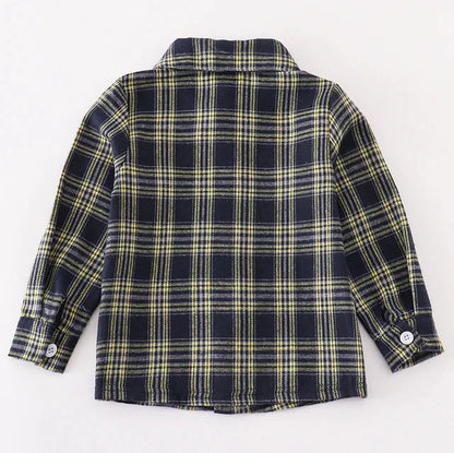 Gibson Navy Plaid Button Down Shirt