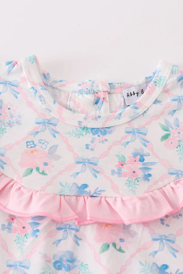 Pink Petal Dream Girl Bloomers Set