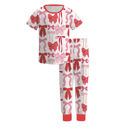 (PRE ORDER) 1.2 VALENTINE'S DAY PRINT GIRLS PAJAMAS