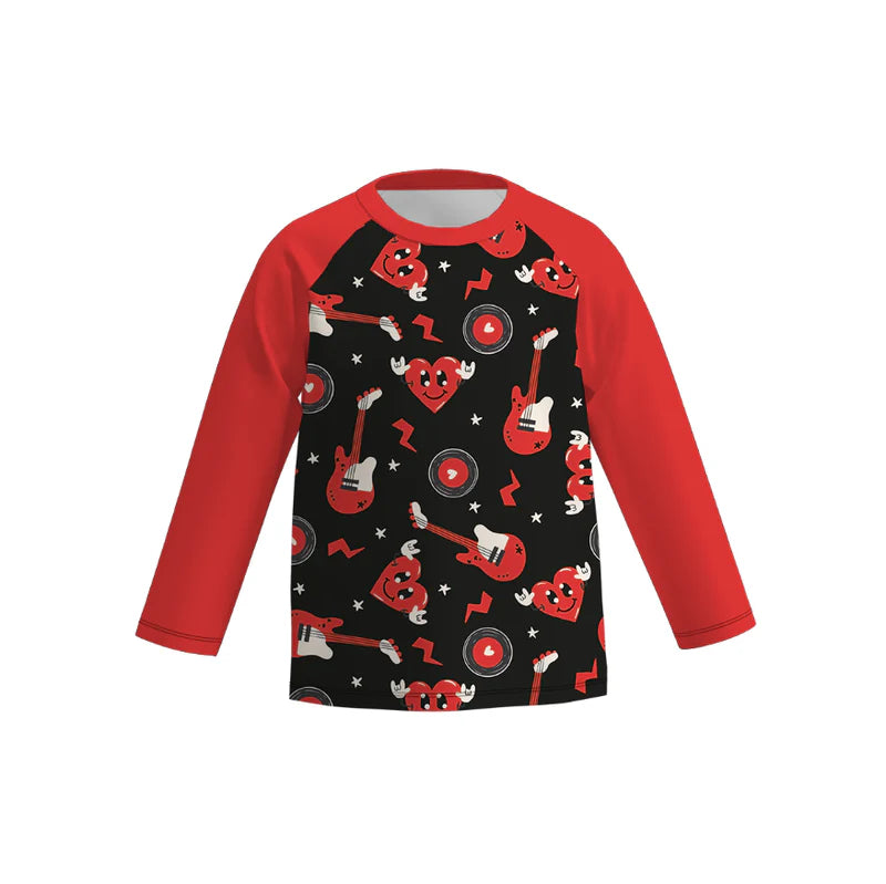 (PRE ORDER) 1.6 BOYS VALENTINE'S DAY PRINT TOP