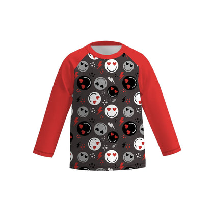 (PRE ORDER) 1.6 BOYS VALENTINE'S DAY PRINT TOP