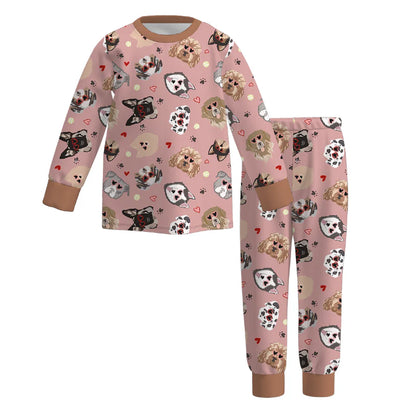 (PRE ORDER) 1.5 VALENTINE'S DAY PRINT BOYS PAJAMAS