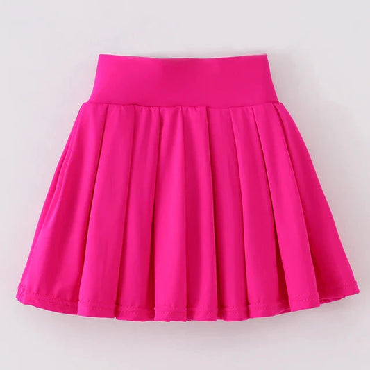 Pleated Active Hot Pink Skort