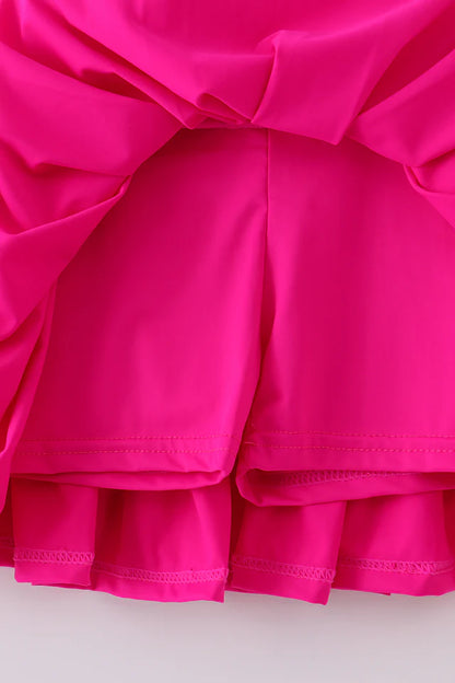 Pleated Active Hot Pink Skort