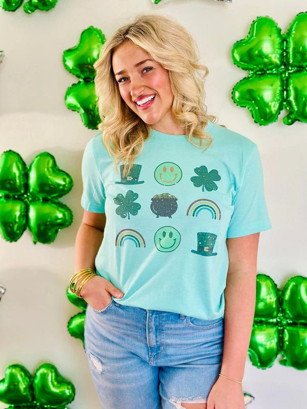 Saint Patrick's Day Stacked Tee