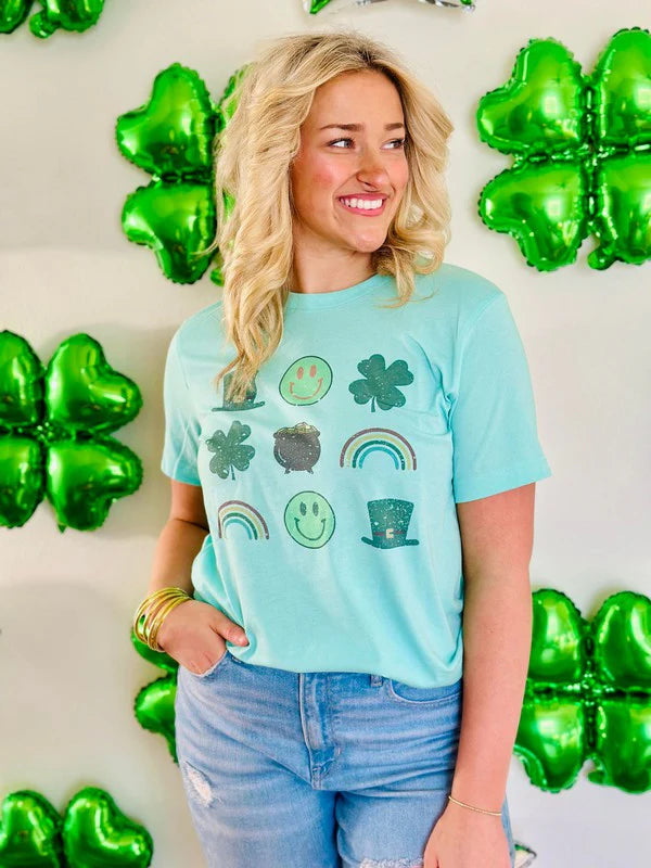 Saint Patrick's Day Stacked Tee