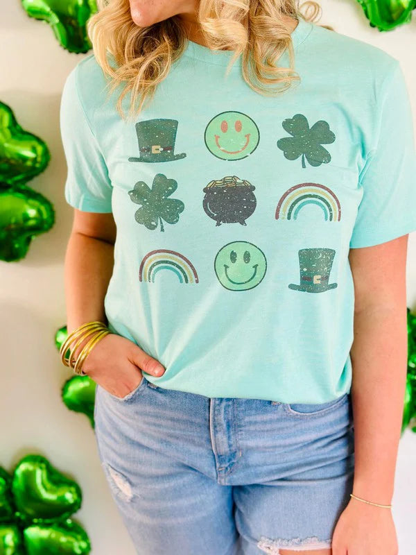 Saint Patrick's Day Stacked Tee