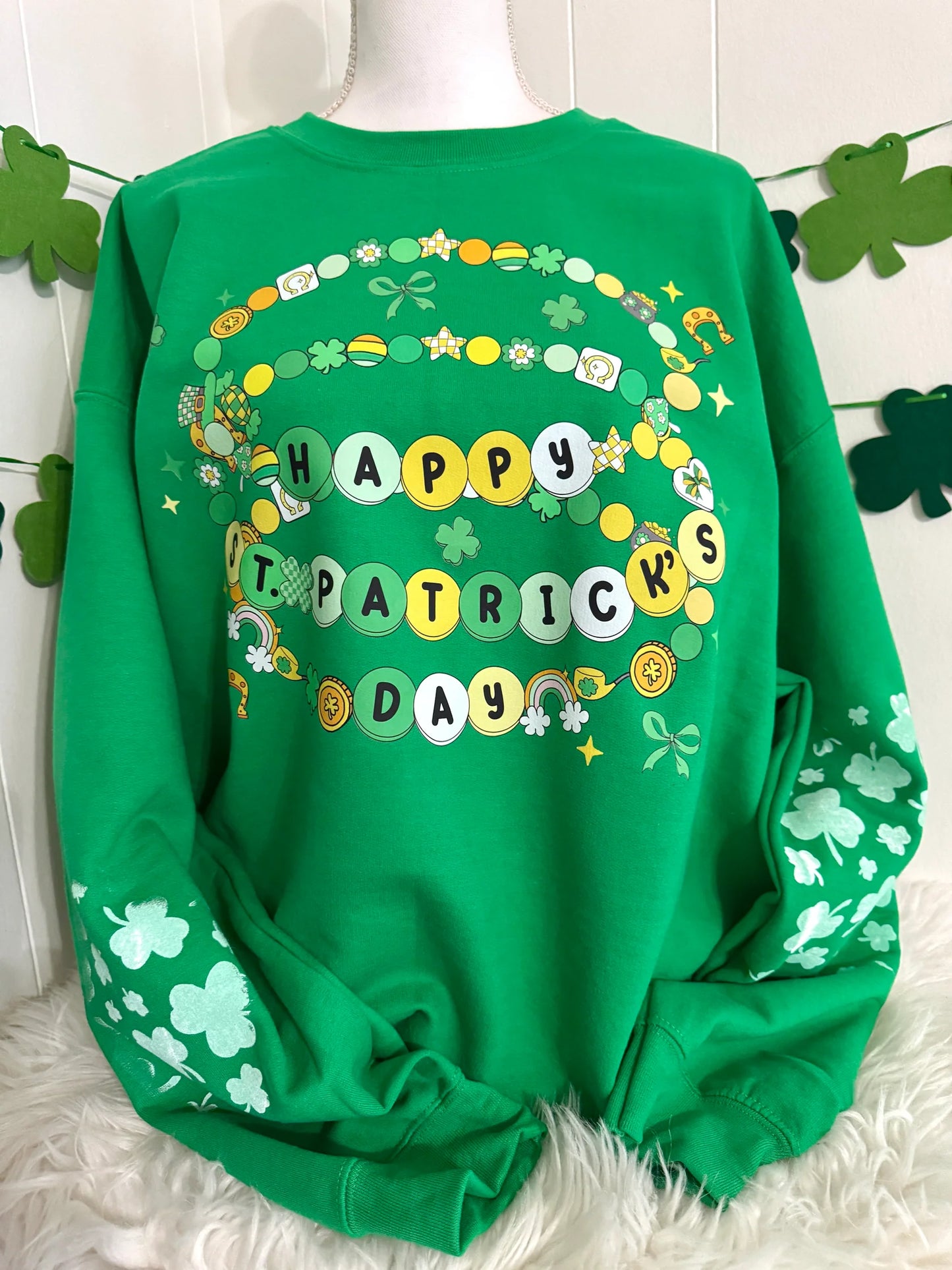 St. Patrick’s Day Bracelets Sweatshirt