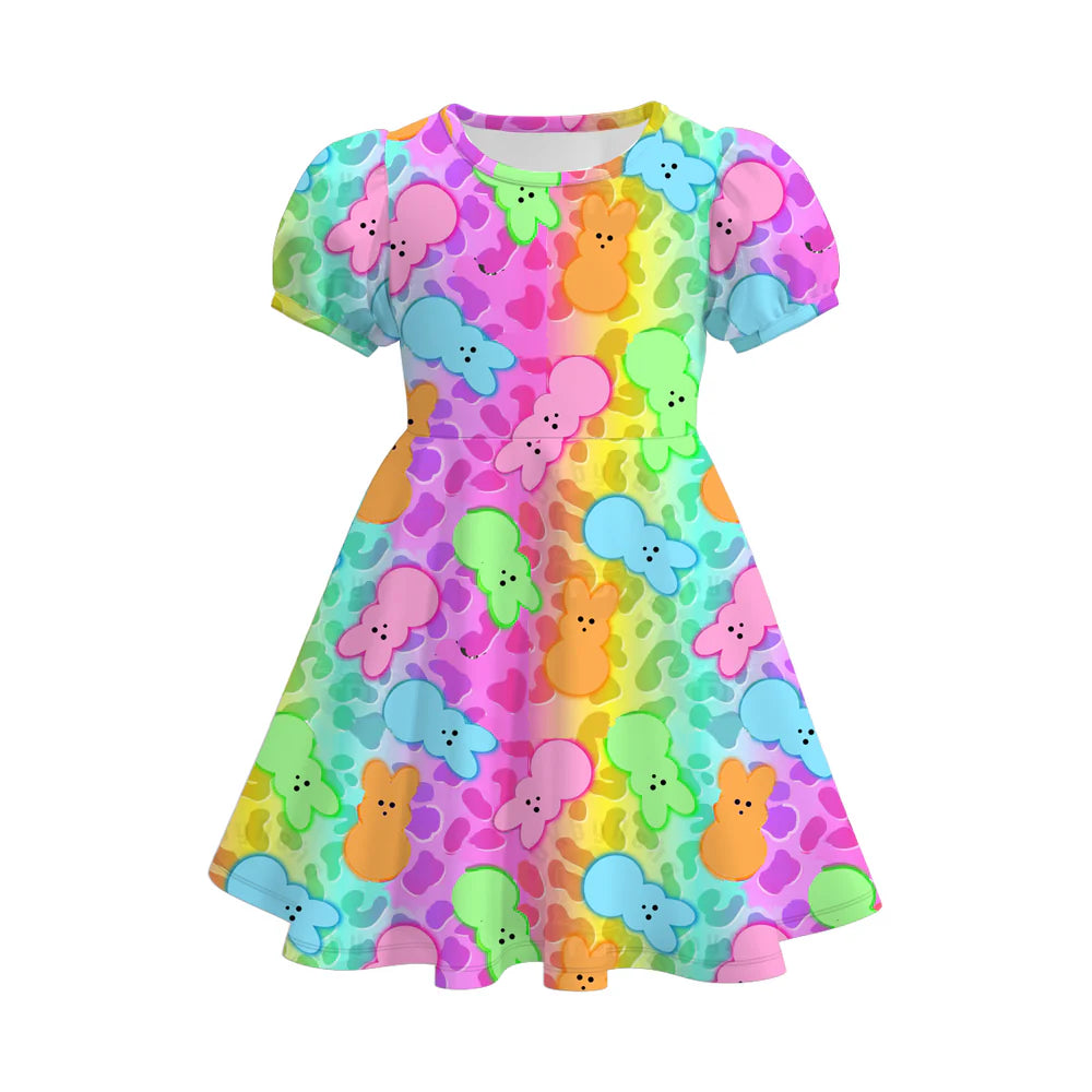 PREORDER 3.0 EASTER BUNNY PRINT DRESS