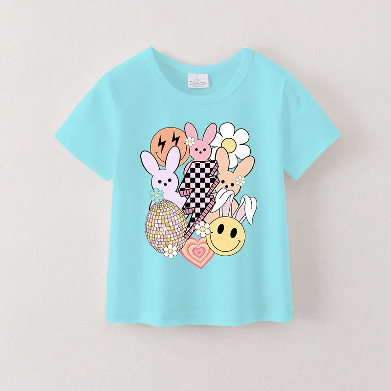 PREORDER 3.0 GIRLS EASTER PRINT T-SHIRT