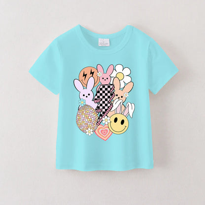 PREORDER 3.0 GIRLS EASTER PRINT T-SHIRT