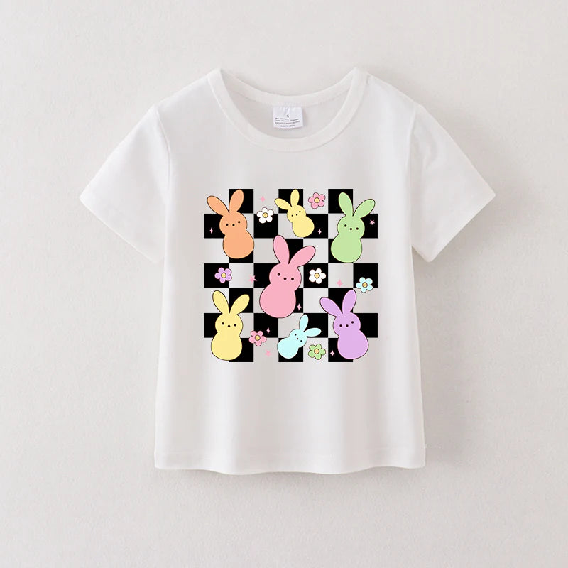 PREORDER 3.0 GIRLS EASTER PRINT T-SHIRT