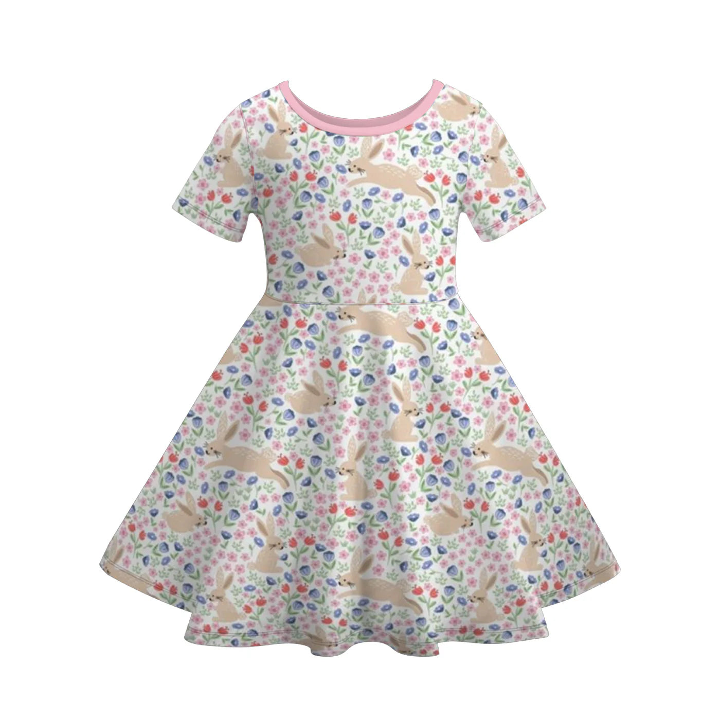 PREORDER 3.2 EASTER PRINT DRESS