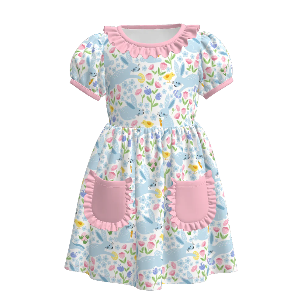 PREORDER 3.3 EASTER PRINT DRESS