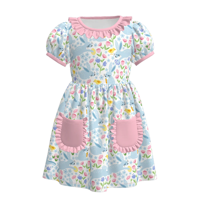 PREORDER 3.3 EASTER PRINT DRESS