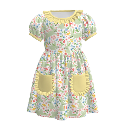 PREORDER 3.3 EASTER PRINT DRESS