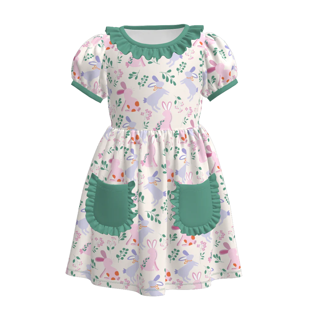 PREORDER 3.3 EASTER PRINT DRESS