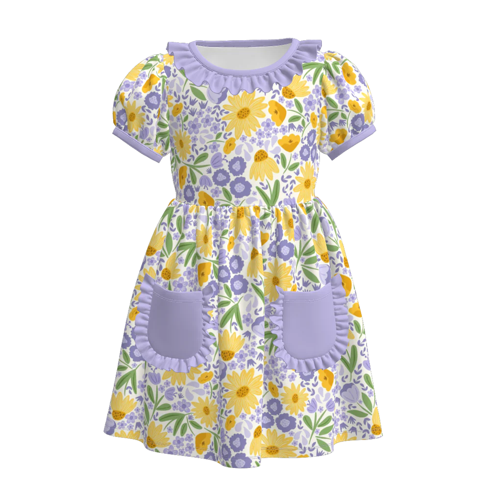 PREORDER 3.3 EASTER PRINT DRESS