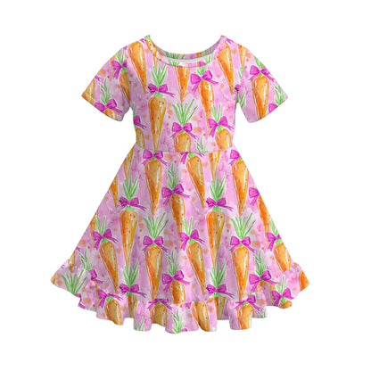 PREORDER 3.8 EASTER PRINT LACE DRESS