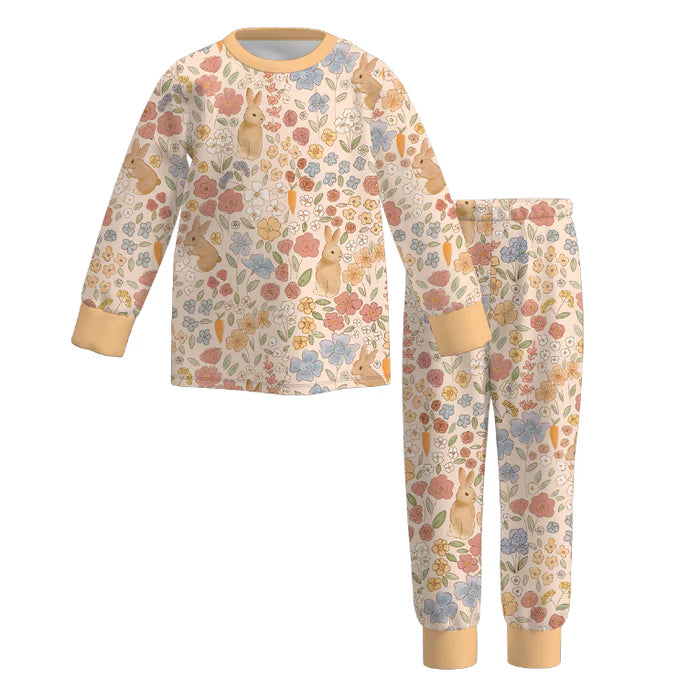 PREORDER 3.2 BOYS EASTER PRINT PAJAMA PANTS SET