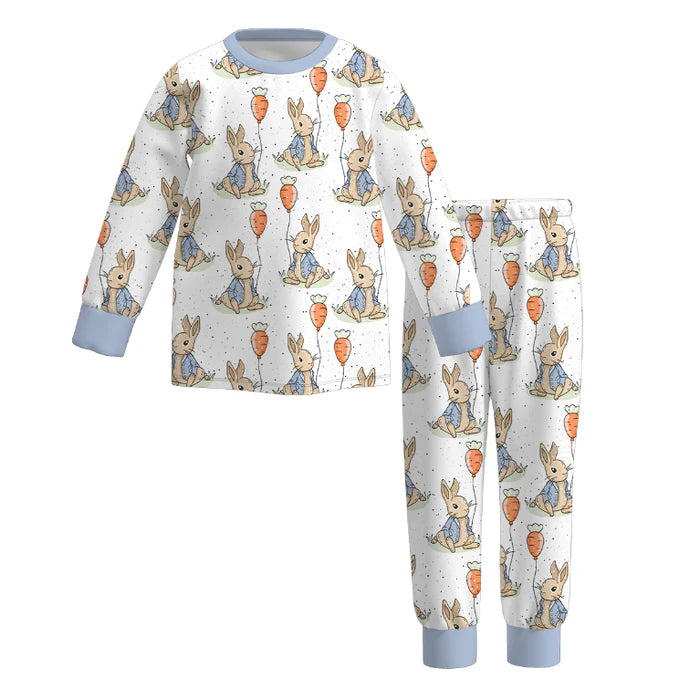 PREORDER 3.2 BOYS EASTER PRINT PAJAMA PANTS SET