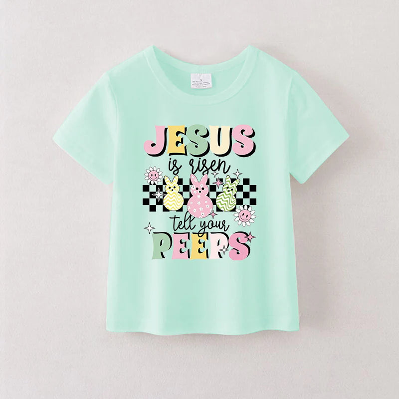 PREORDER 3.0 GIRLS EASTER PRINT T-SHIRT