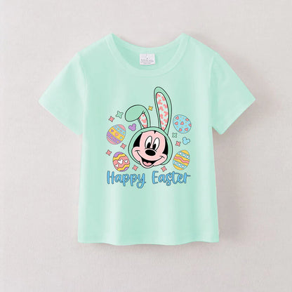 PREORDER 3.0 GIRLS EASTER MAGIC MOUSE PRINT T-SHIRT