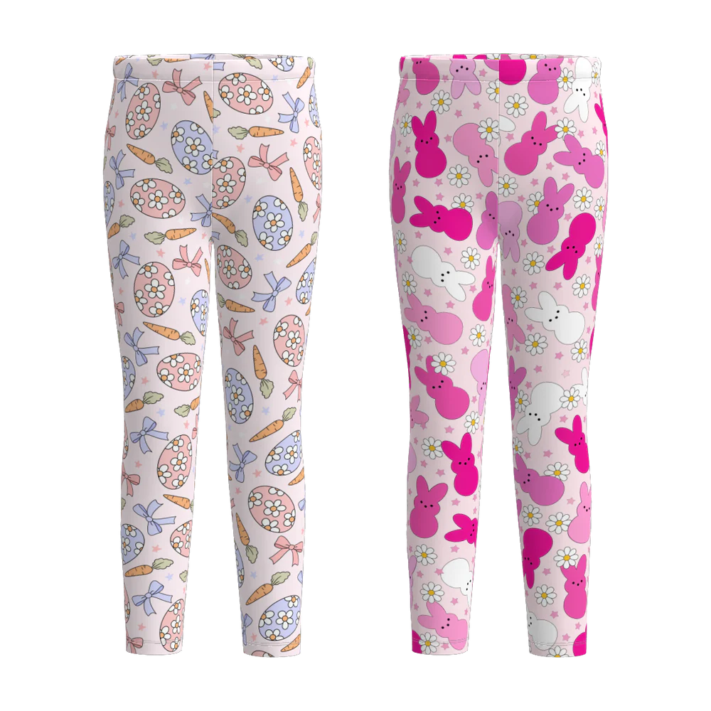 PREORDER 3.10 GIRLS EASTER PRINT PANTS